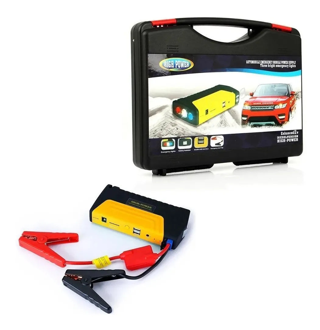 Arrancador de Emergencia portátil y power bank