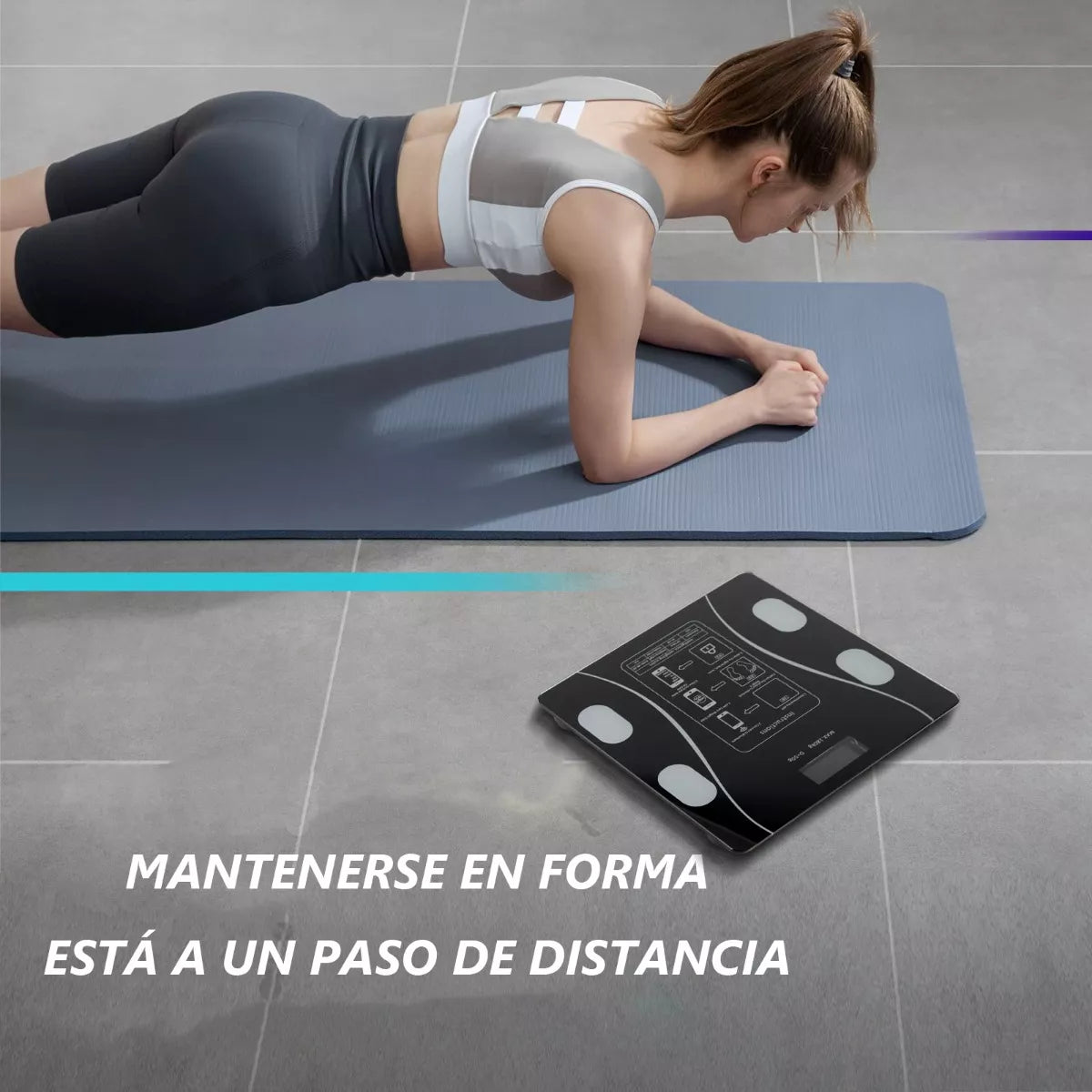 Bascula Digital Corporal hasta 180 kg Conectividad con App