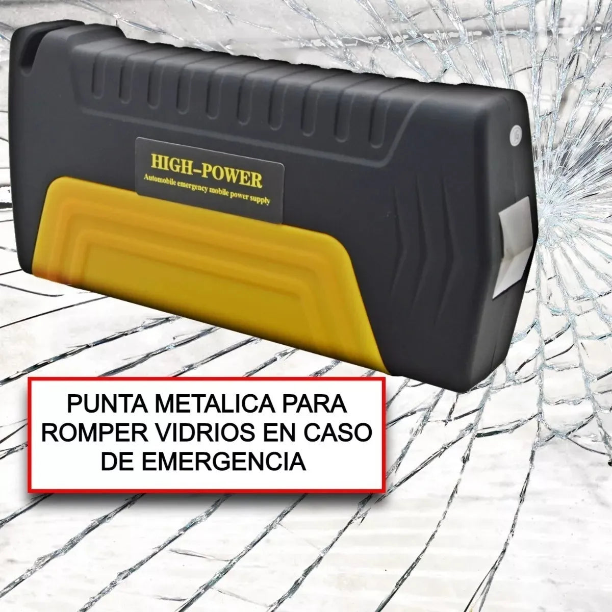Arrancador de Emergencia portátil y power bank