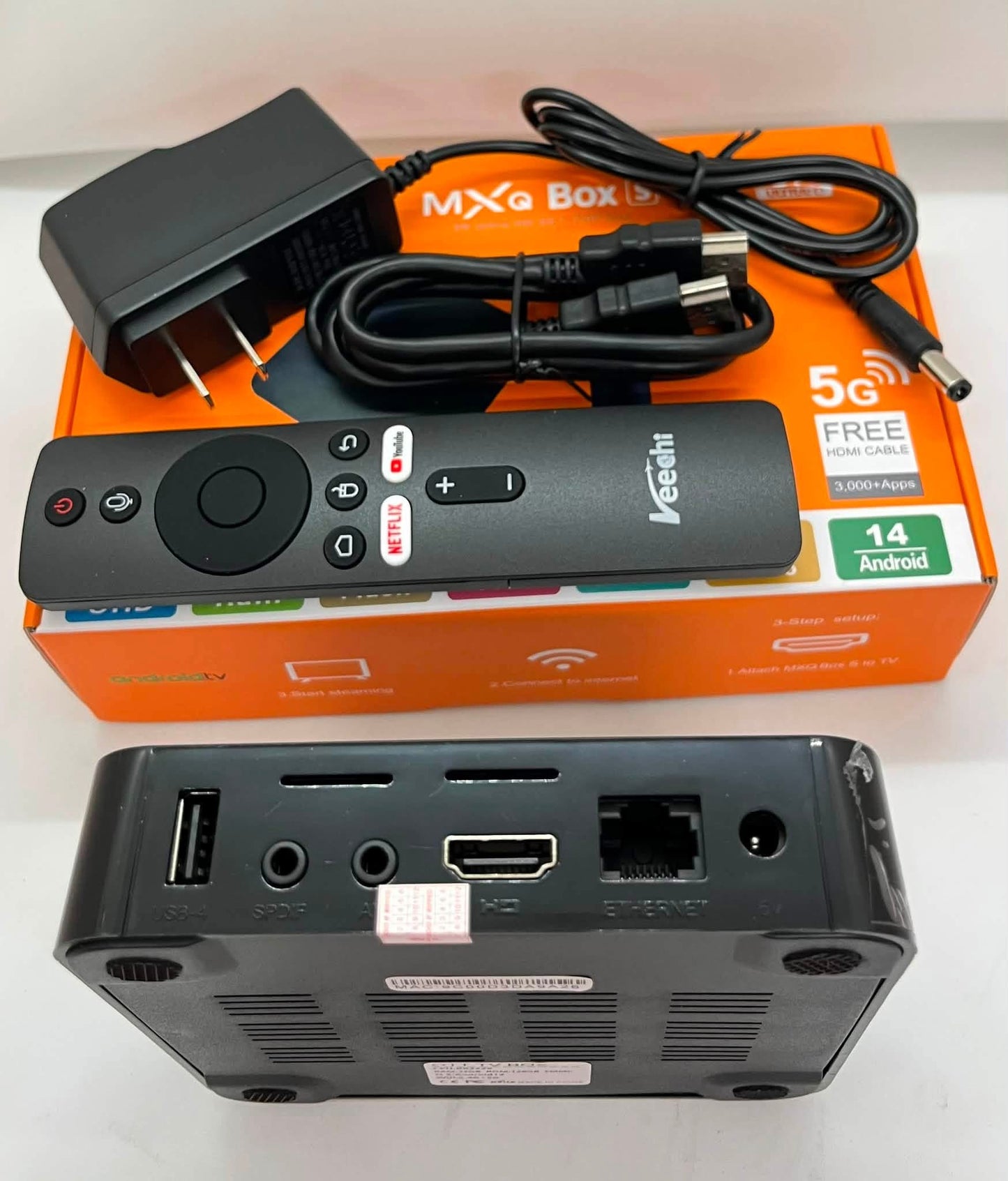 Android TV Box Android 8K Dispositivo streamer
