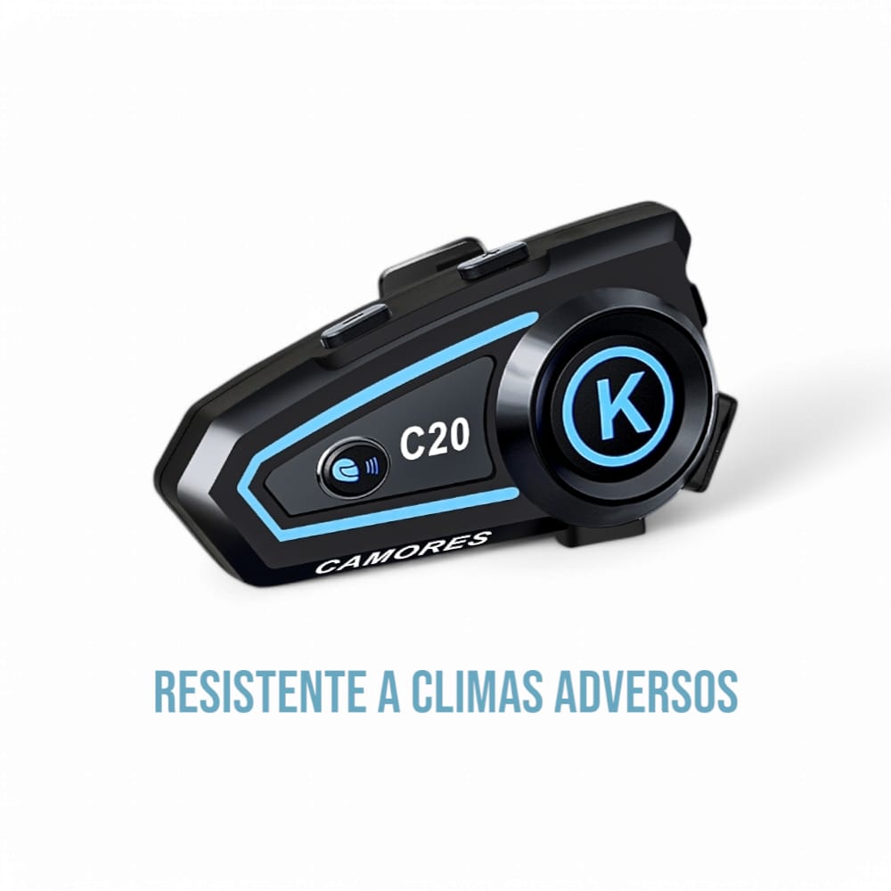 Auricular para Casco de Motocicleta con Bluetooth 5.3