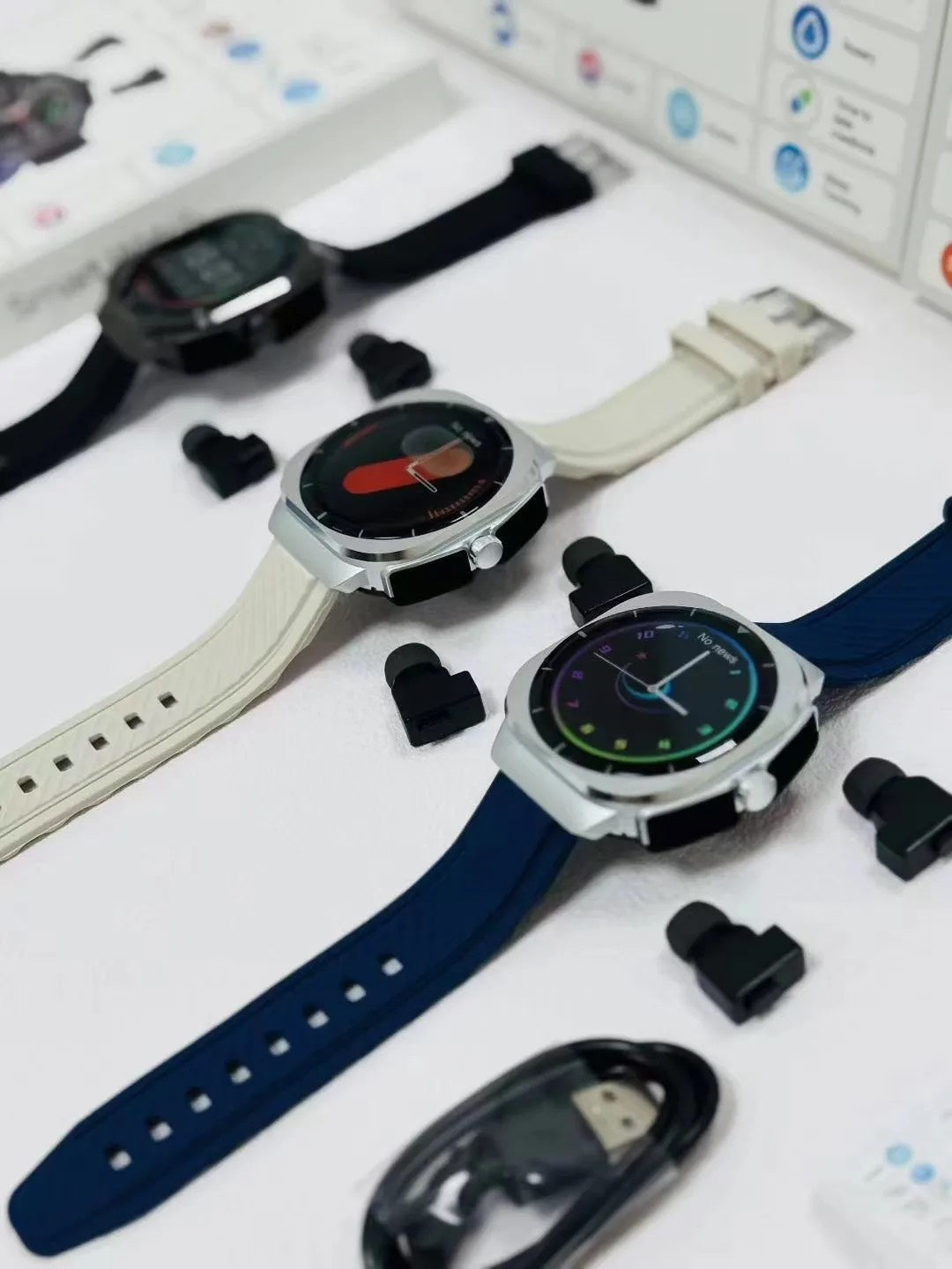 Smart Watch Z19 con auriculares TWS Bluetooth