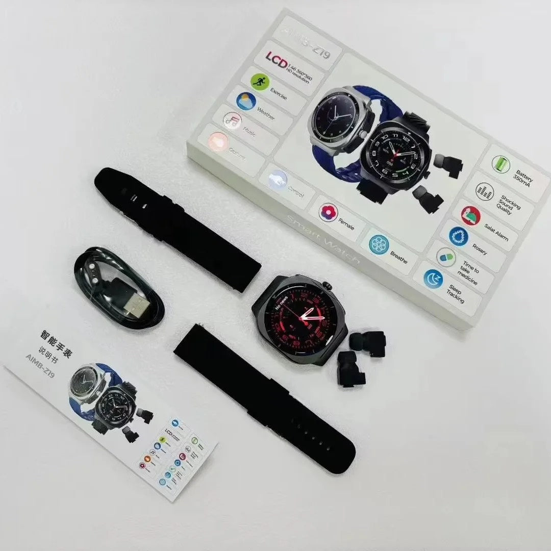 Smart Watch Z19 con auriculares TWS Bluetooth
