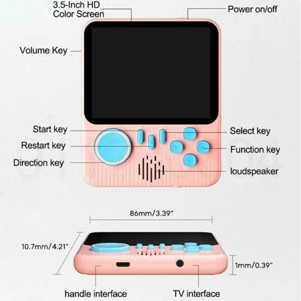 Consola de video juegos portátil retro G7