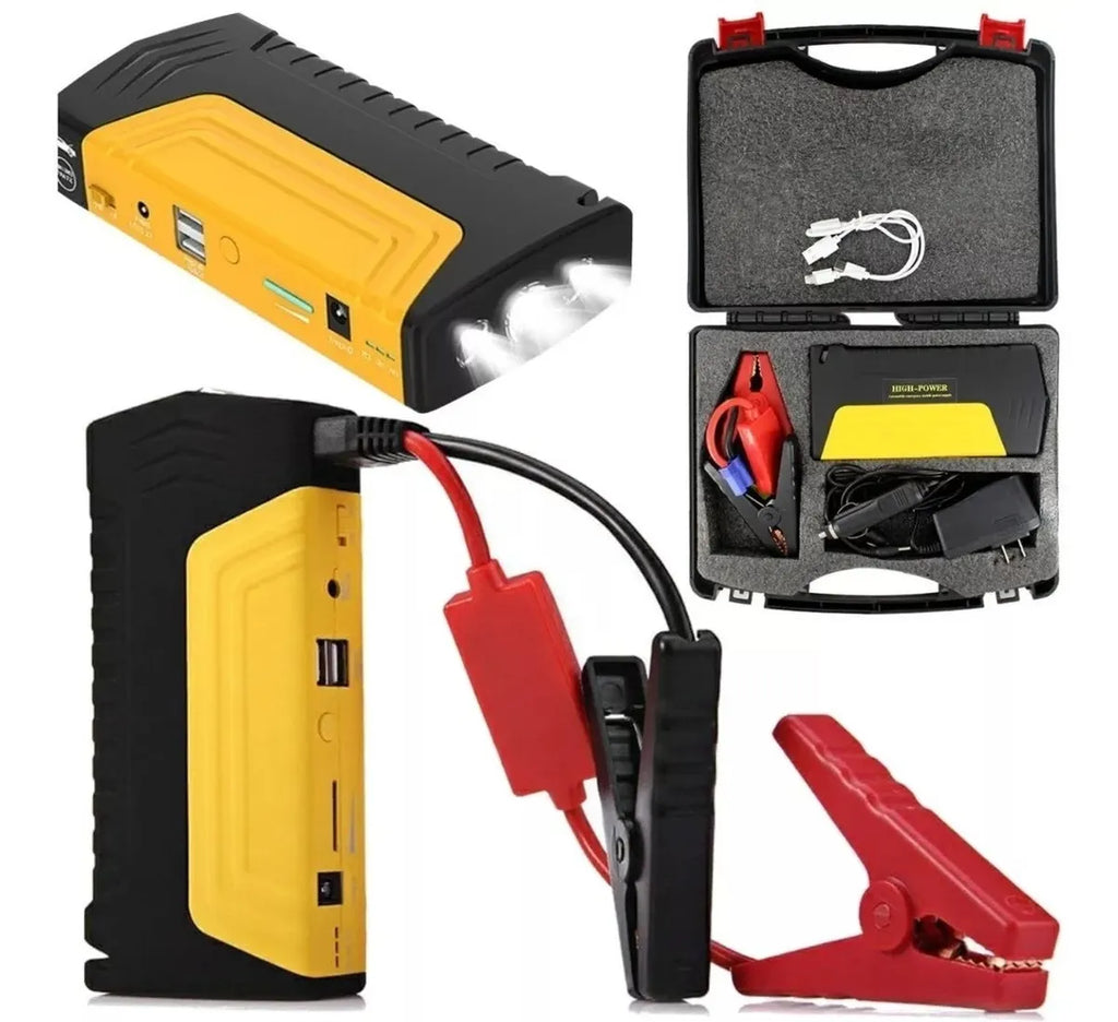 Arrancador de Emergencia portátil y power bank