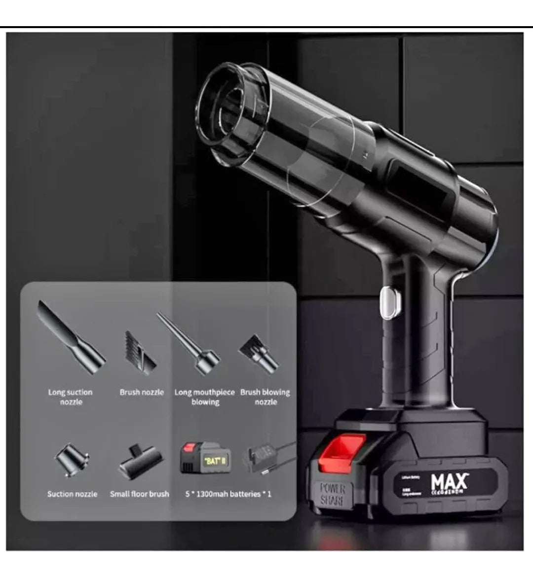 Aspiradora inalambrica