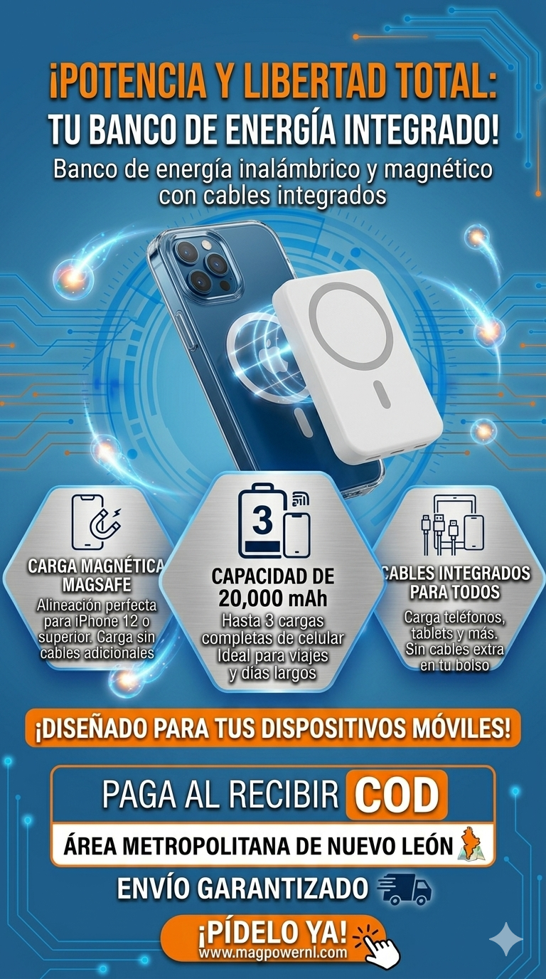 Bateria Magsafe y Power Bank