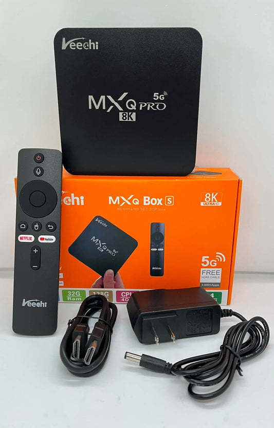 Android TV Box Android 8K Dispositivo streamer