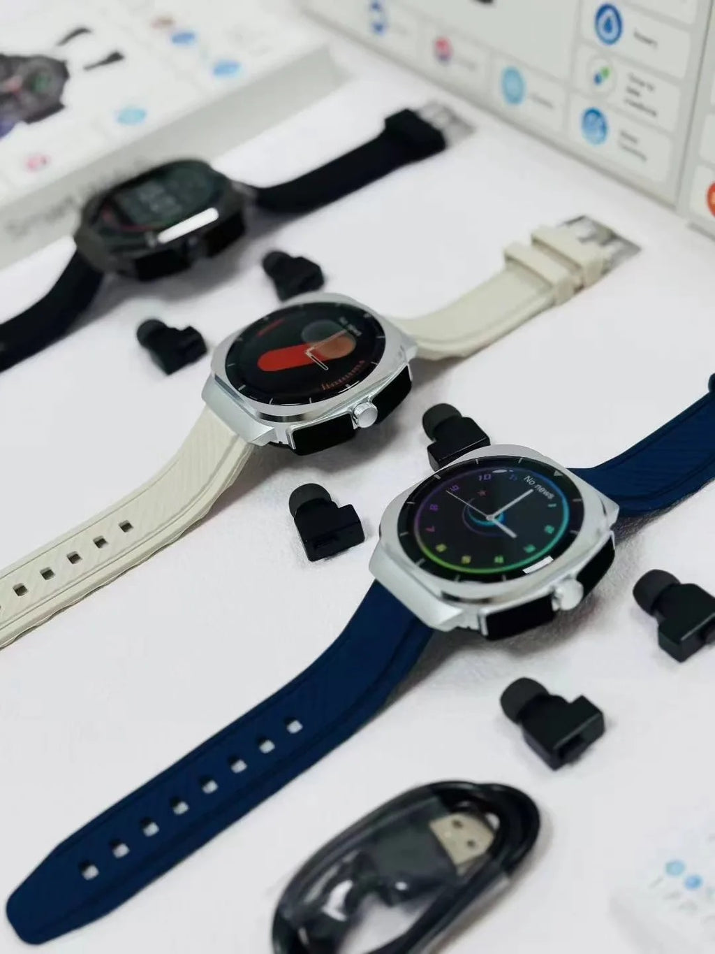 Smart Watch Z19 con auriculares TWS Bluetooth