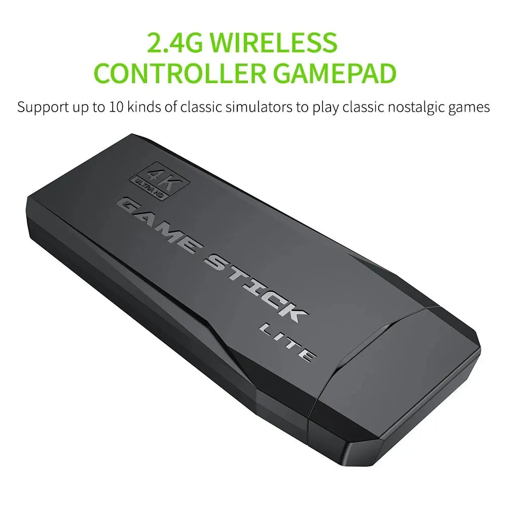 Consola Retro Game Stick mas de 20,000 juegos 4K
