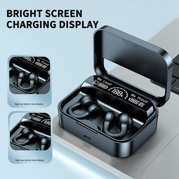Auriculares Inalámbricos Bluetooth Calidad Audio Hifi Con Clip para La Oreja