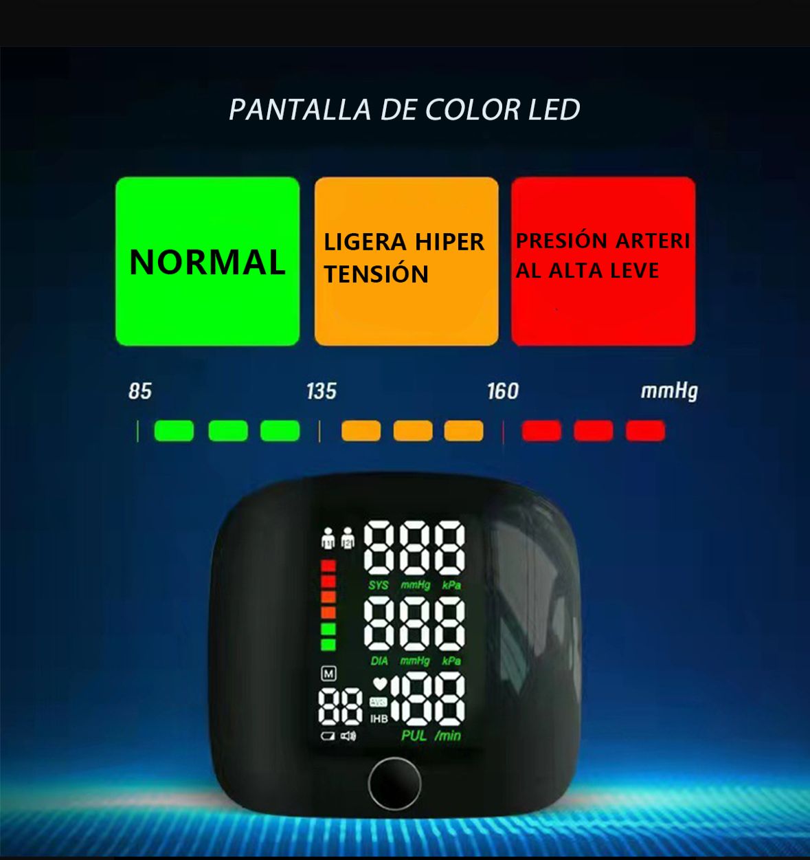 Medidor de presion arterial