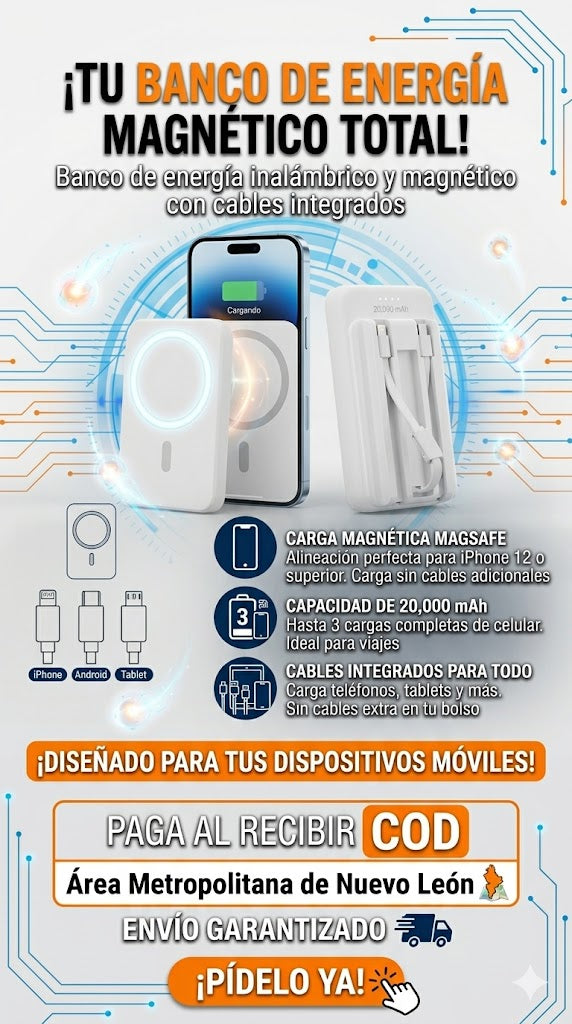 Bateria Magsafe y Power Bank